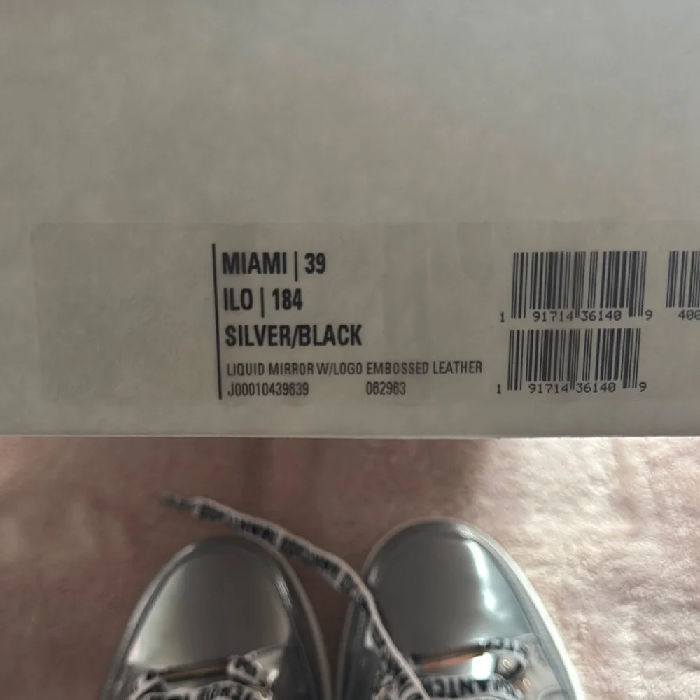 Jimmy Choo Silver Miami women’s sneakers - Picture 7 of 7